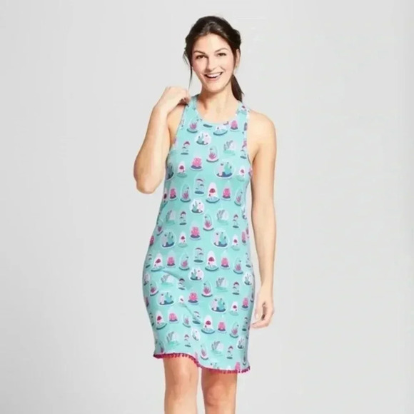 NWT Nite Nite Munki Munki Pajama Dress - Picture 1 of 12